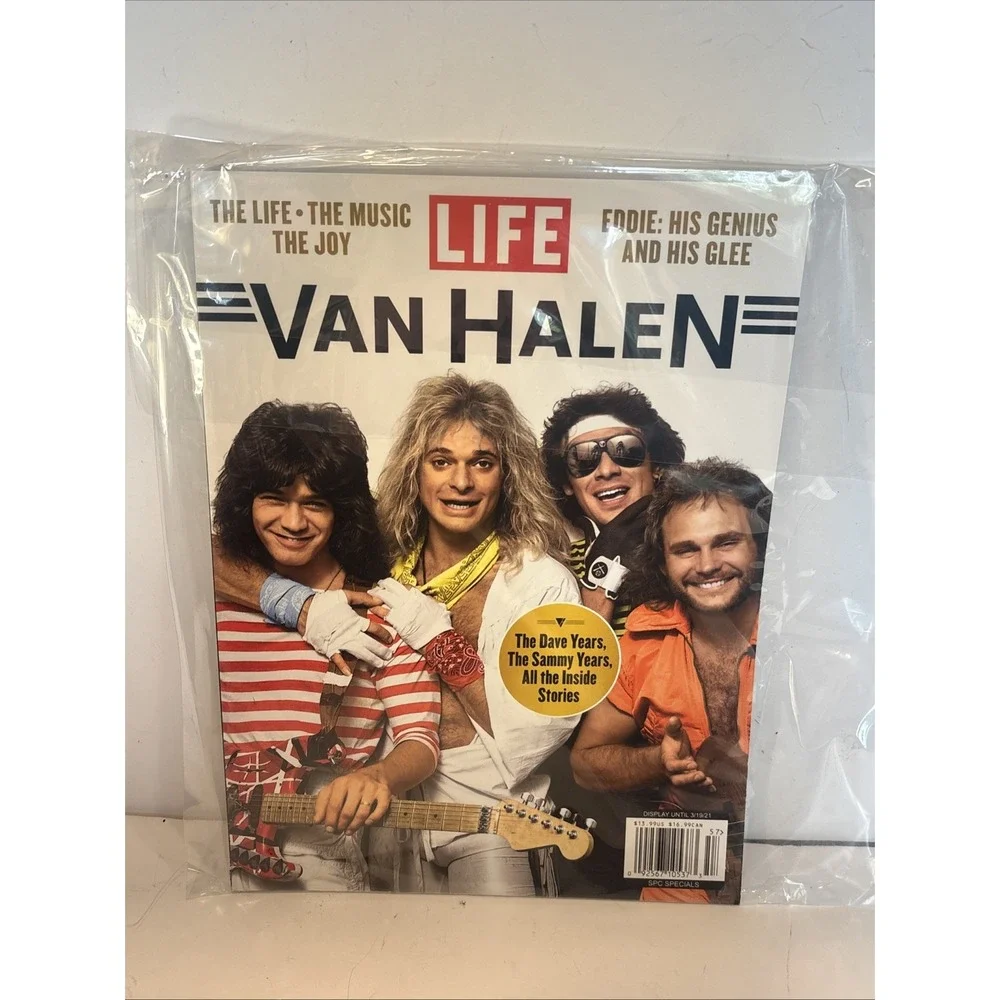Life Magazine October 2021 Van Halen All the inside Stories - The Joy -The Music